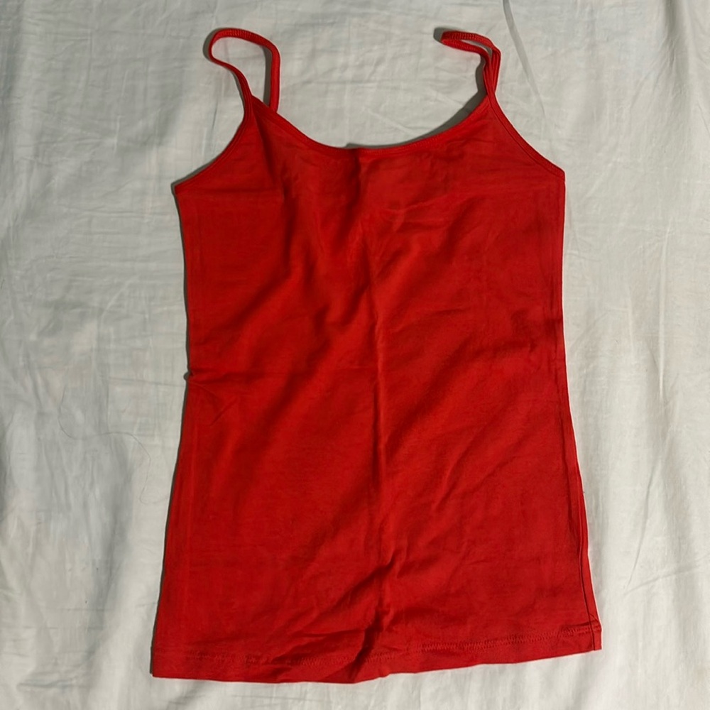Red tank top from forever 21, never worn, size S